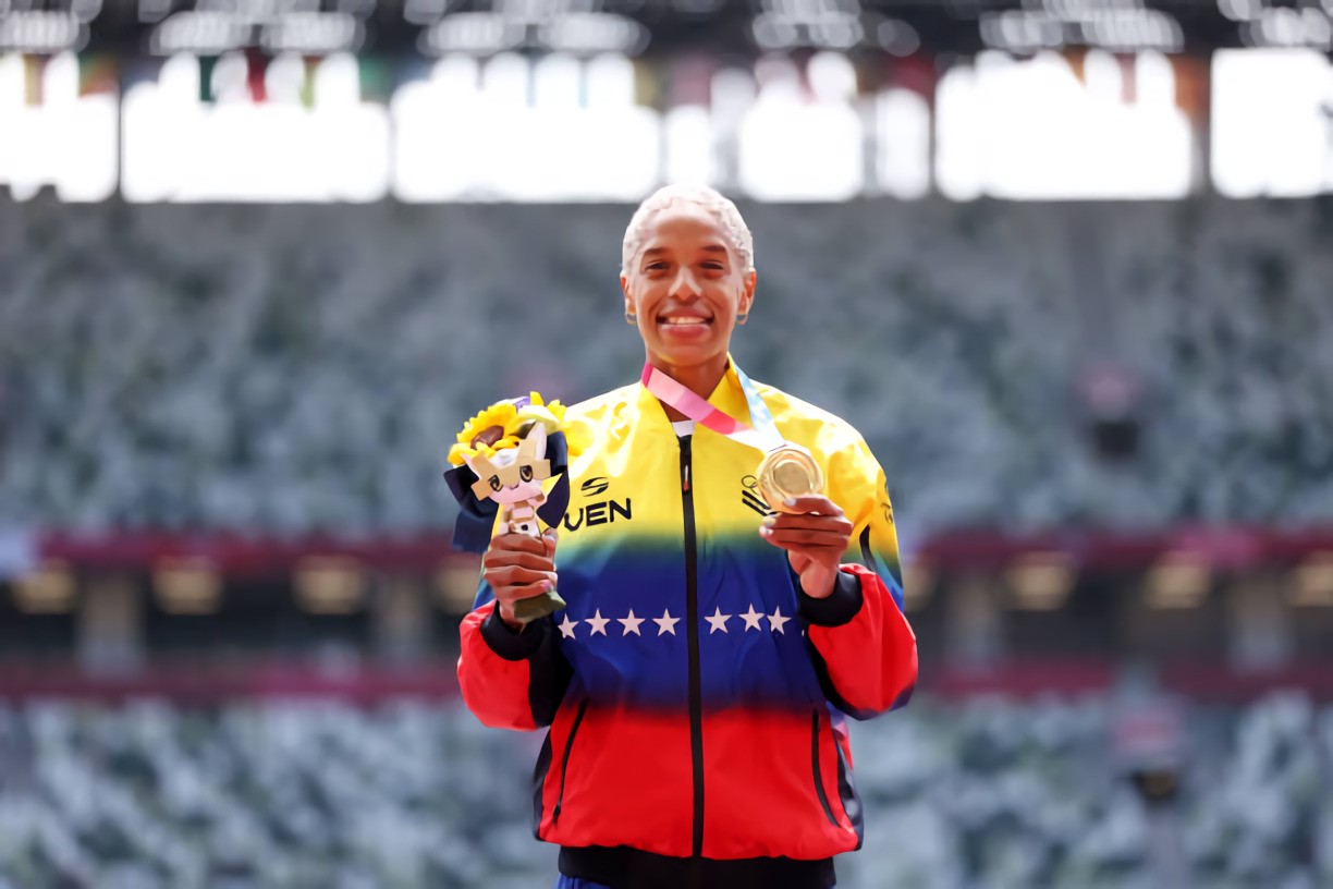 Yulimar Rojas Athletics Star Breaks World Record In Triple Jump And