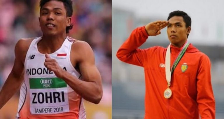 Mengenal Lalu Mohammad Zohri Juara Dunia Lari 100 Meter U 20 Asal Nusa