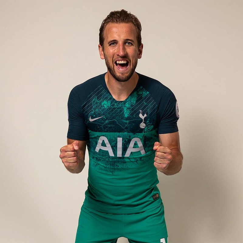 Closer Look  North London Map Of Tottenham 18-19 Third Kit