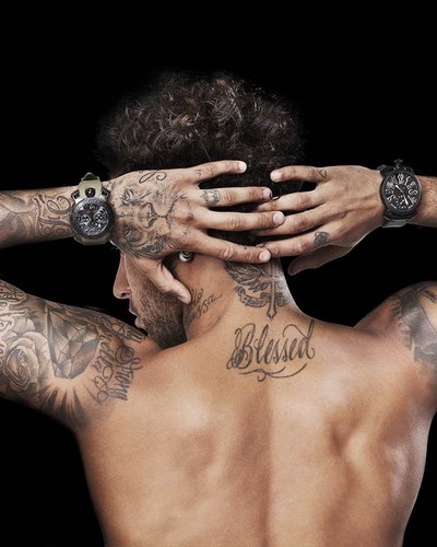 Neymar's tattoos and their meanings — betmus on Scorum