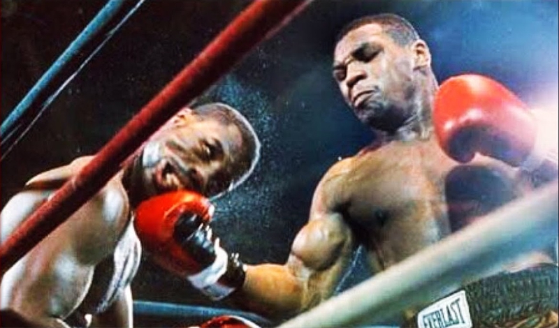 Today in Boxing History  Mike Tyson KO's Marvis Frazier in 20 Seconds! —  brandonk on Scorum