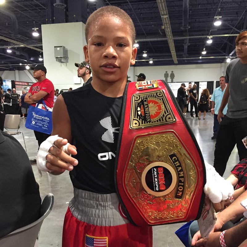 The Future of Boxing [11 Year Old Youth Champion] Curmel Moton