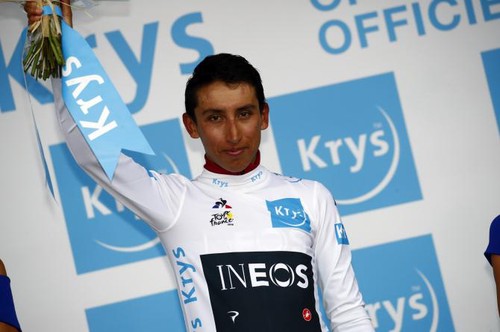 egan bernal white jersey