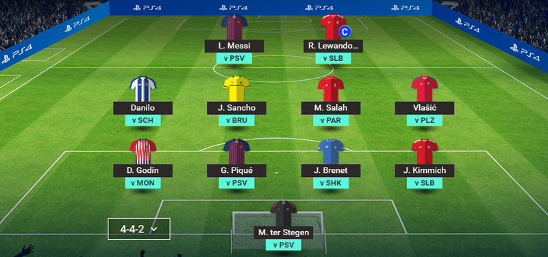 best fantasy team champions league