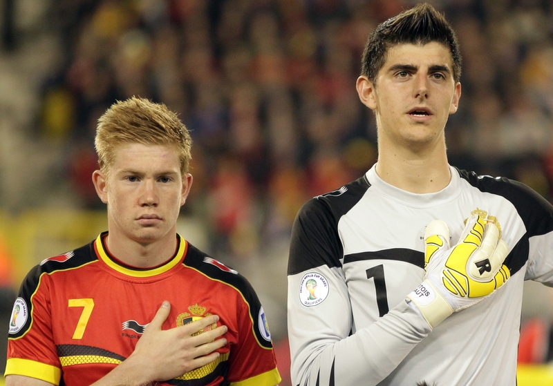 Why Belgium's De Bruyne and Courtois dislike each other ...