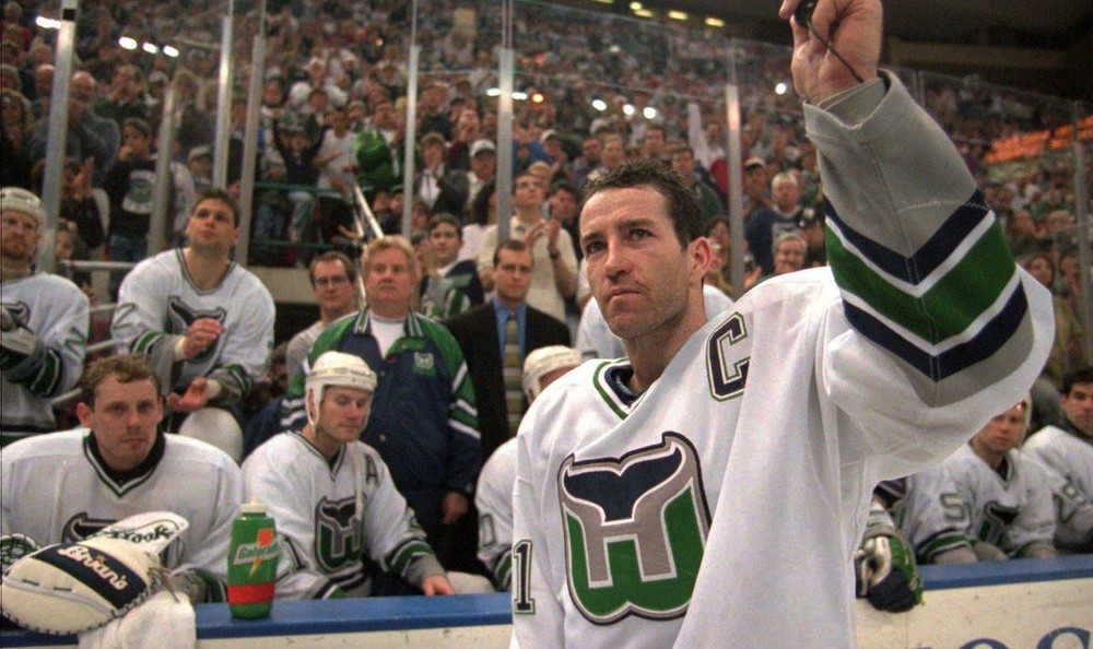 carolina hartford whalers jersey