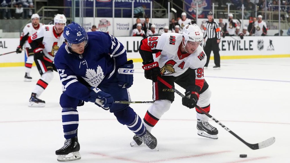 Maple Leafs and Senators started preseason with a Hockeyville game; an ...