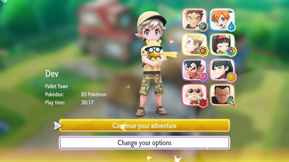 Pokémon Let's Go Pikachu/Let's Go Eevee - Kanto Pokédex