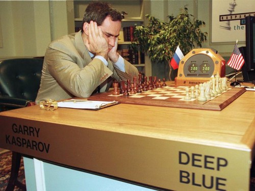 Deep Blue vs. Kasparov 1996 Game 1 