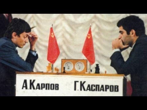 Karpov Kasparov photos