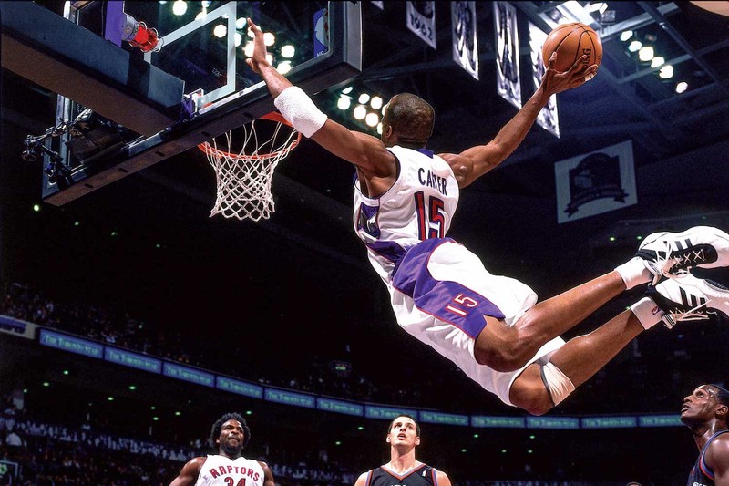 NBA Slam Cover Raptors 2000 Vince Carter