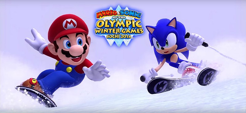 Mario & Sonic at the Sochi 2014 Olympic Winter Games - Super Mario