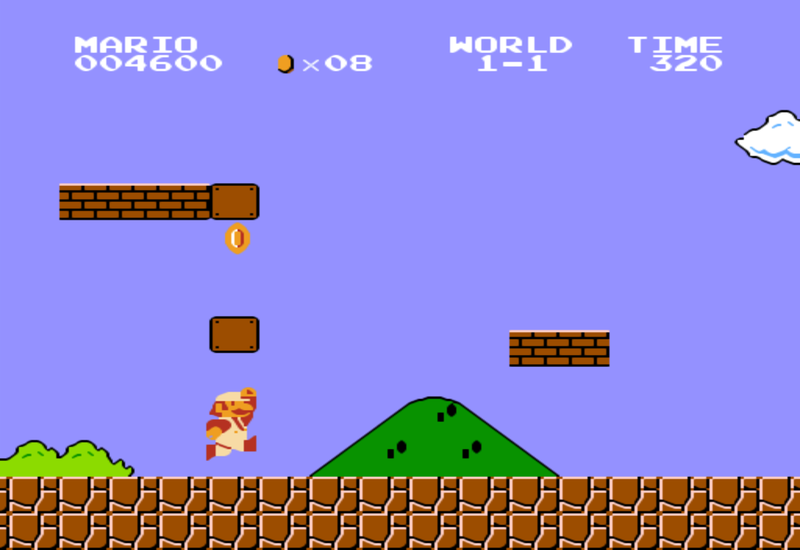 the first super mario game