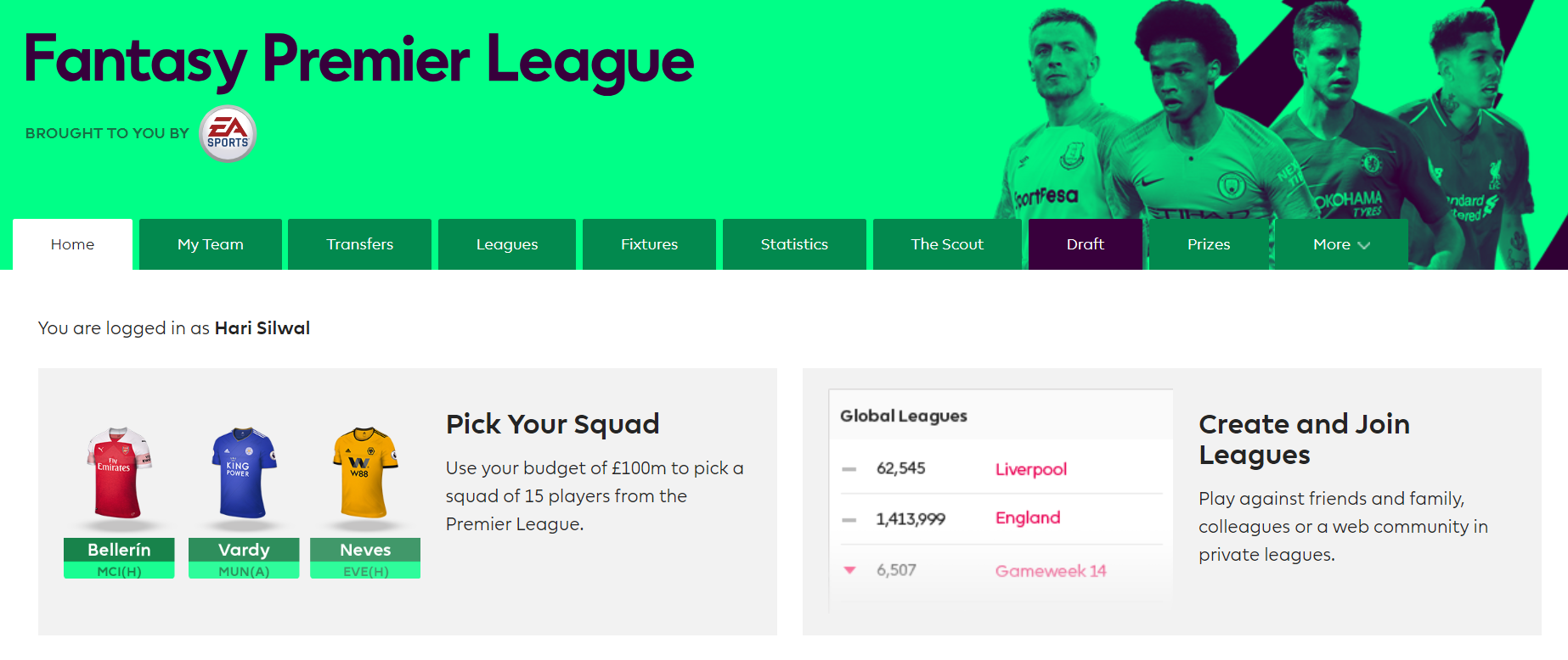 FIRST DRAFT: Team Selection, Initial Picks for the 2019/20 FPL Season