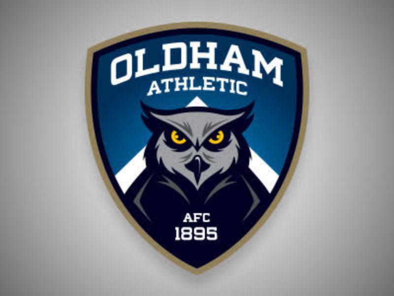 Олдем. Олдхэм Атлетик. Олдхэм Атлетик эмблема. Oldham Athletic эмблемы. ФК Олдем Атлетик.