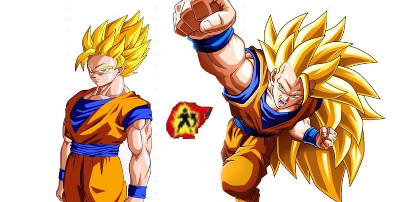The ultimate Sagas From the Movies unit: LF Super Saiyan 2 Goku who  transforms into Super Saiyan 3 — mycr7 on Scorum