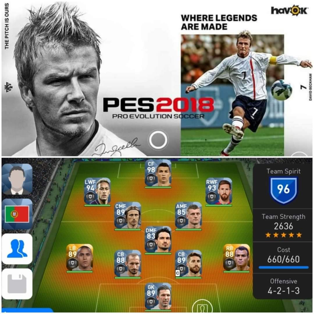 PES 2018 Mobile