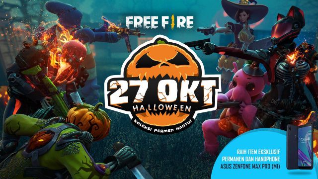 Free Fire Share For Mobile Phones At Halloween Party Events