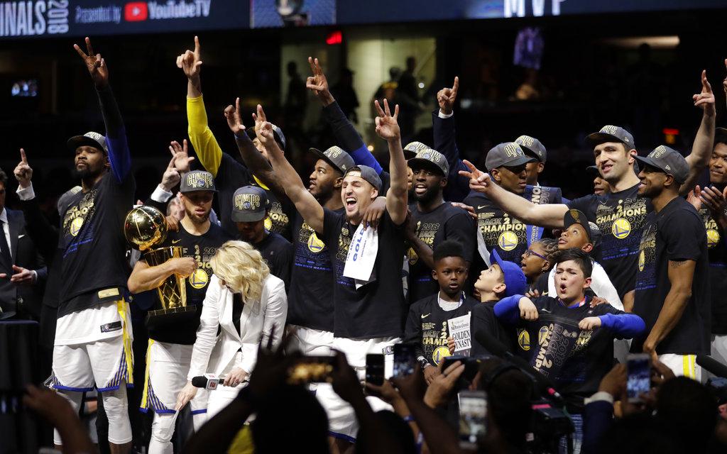 NBA: Dub Dynasty; Warriors sweep Cavs for second straight title