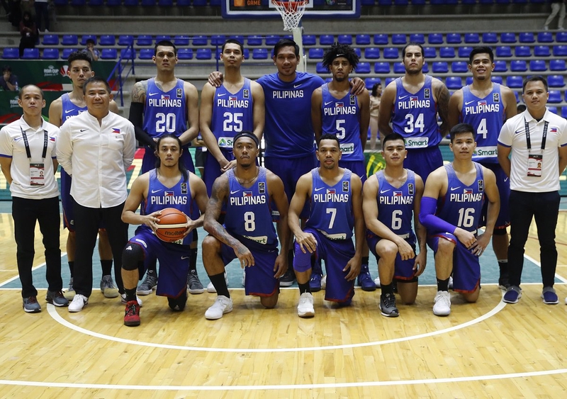 Philippine National Basketball Team on 2018 Asian Games — robinho on