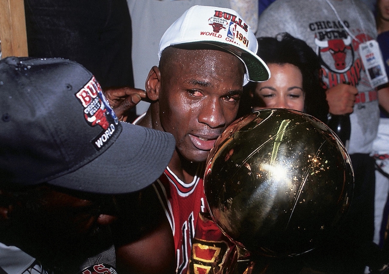 Michael jordan deals first finals