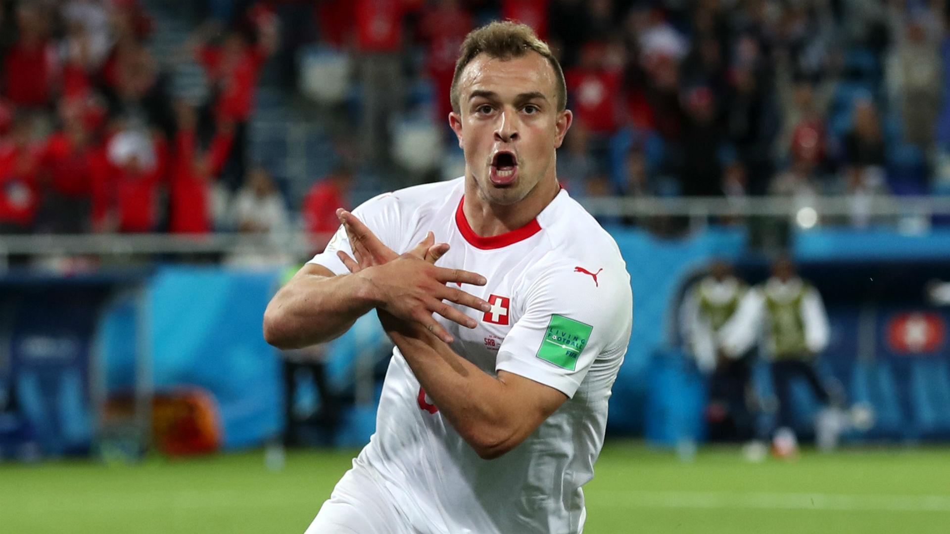 Switzerland's Shaqiri and Xhaka, Kosovo and an eagle celebration against  Serbia - The Athletic