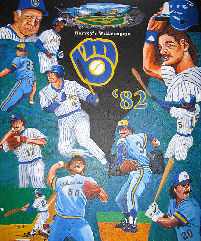 OldTimeHardball on X: Milwaukee Brewers Paul Molitor, Robin Yount