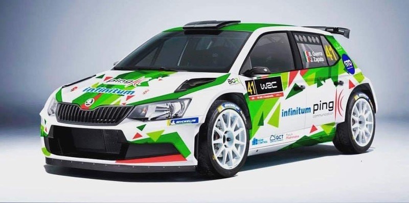 Skoda r5 Rally Team disaygn