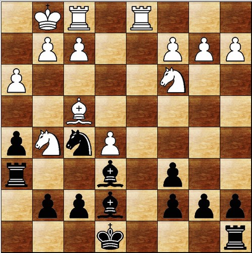 Starting Position in the Ruy Lopez Chess Opening