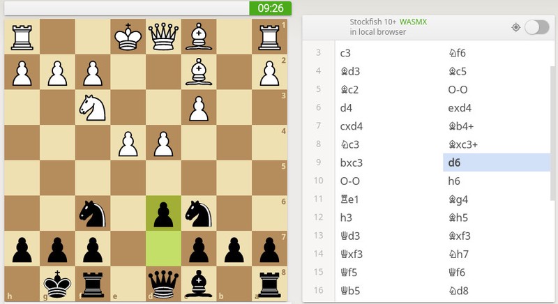 What's a good move to queen+bishop threaten check or mate? I