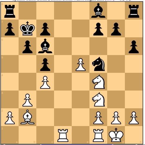 Ruy Lopez Berlin defense in Kasparov against Kramnik game — svarogbg on  Scorum