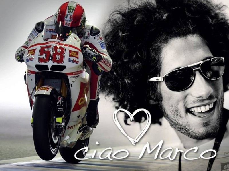 Marco Simoncelli Ends his Career on the Circuit, Malaysia ...