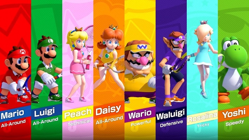 mario luigi wario waluigi peach daisy