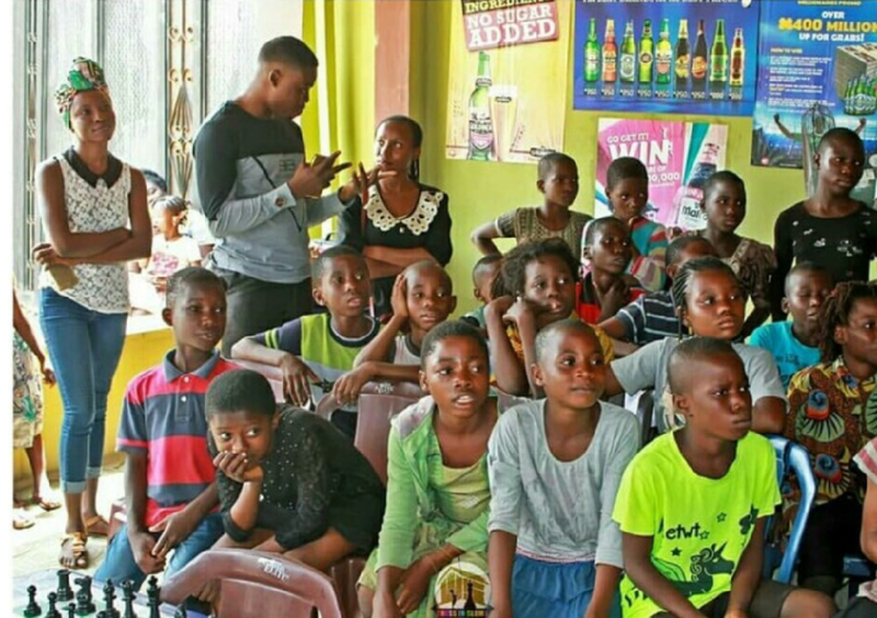 Kings of Lagos: children learn chess to seek escape from Nigeria's slums