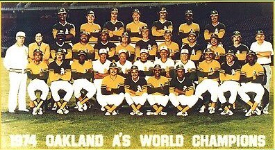 1974 oakland a's