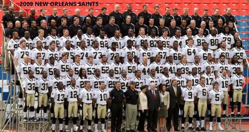 11-30-2009 New England Patriots at New Orleans Saints - Images