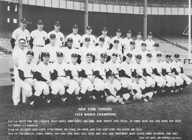 1958 10 09 World Series Game 7 Yankees vs Milwaukee Braves 