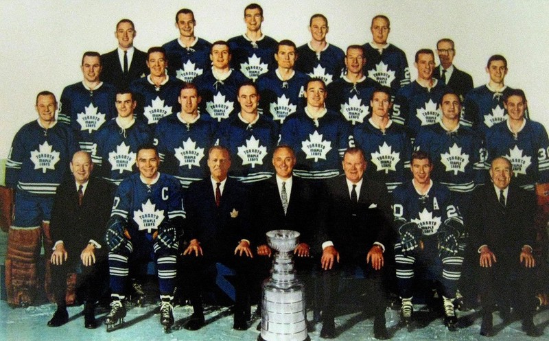 NHL 1967 Toronto Maple Leafs Stanley Cup Champs Team Picture 8 X